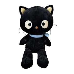 Build a Bear Chococat Plush Sanrio Hello Kitty Stuffed Animal 2010 Black Cat 17"